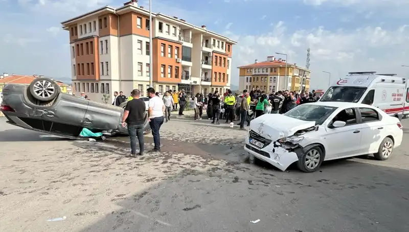 Nurdağı’nda Korkunç Trafik Kazası: 9 Yaralı, 6’sı Çocuk