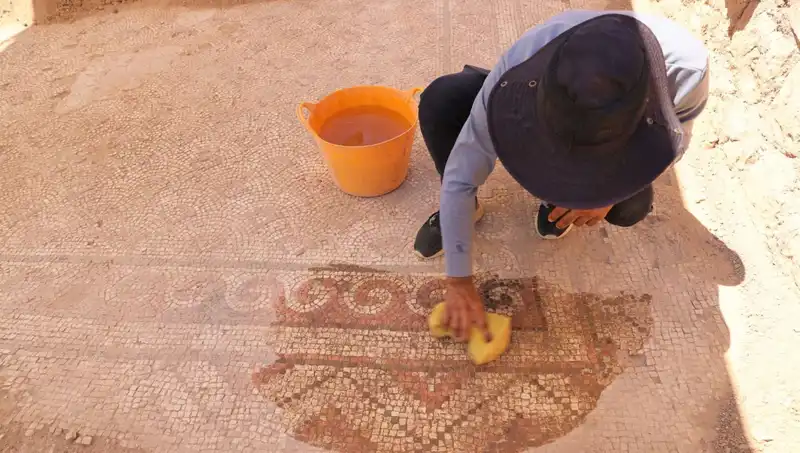 Mardin'de 1500 Yıllık Tarihi Mozaik Bulundu: Sırrı Çözülecek mi?