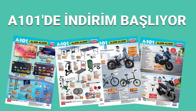 A101 12 Haziran Aktüel Kataloğu: Yeni Ürünlerle Dolu Fırsatlar
