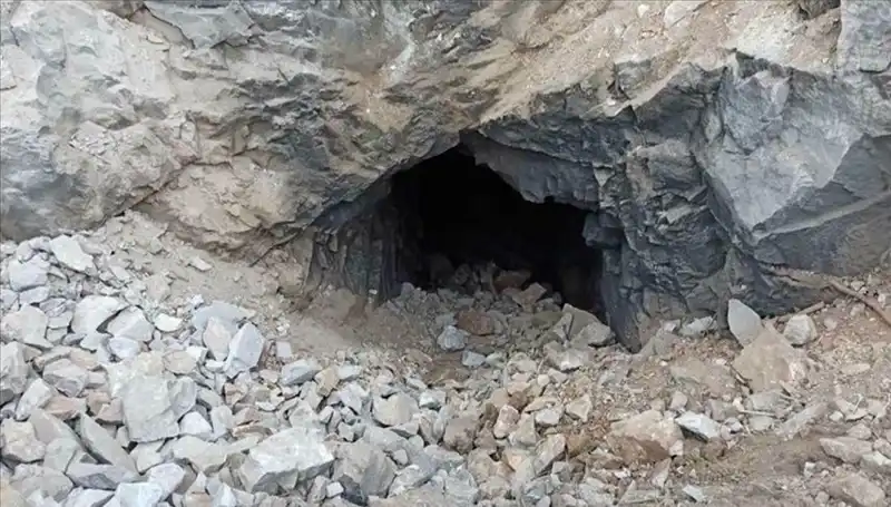 Irak'ın Kuzeyinde Teröristlere Ait Gizli Mağara Ortaya Çıktı