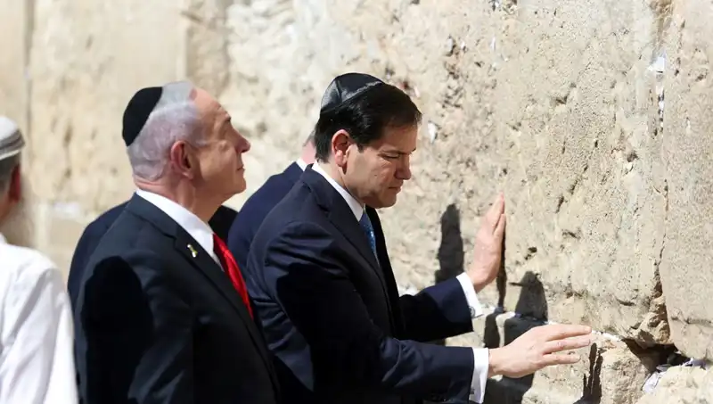 ABD Dışişleri Bakanı Kudüs'te Netanyahu ile Kritik Görüşmede Gazze Stratejisini Belirledi