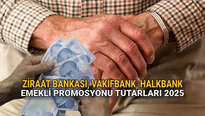 2025 Emekli Banka Promosyonu: Ziraat, Vakıfbank ve Halkbank Ne Sunuyor?