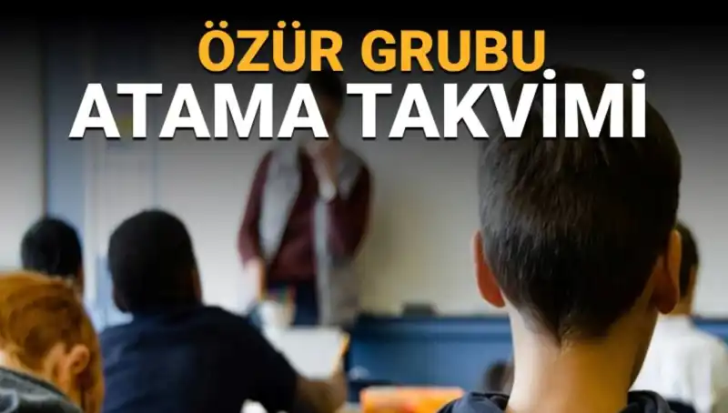 Öğretmenler İçin Mazeret Duyurusu: Özür Grubu Atama Başvuruları Ne Zaman?