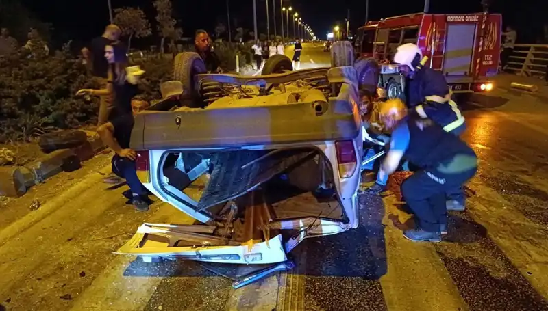 Kavşakta Meydana Gelen Feci Kaza: 7 Yaralı, 2’si Ağır