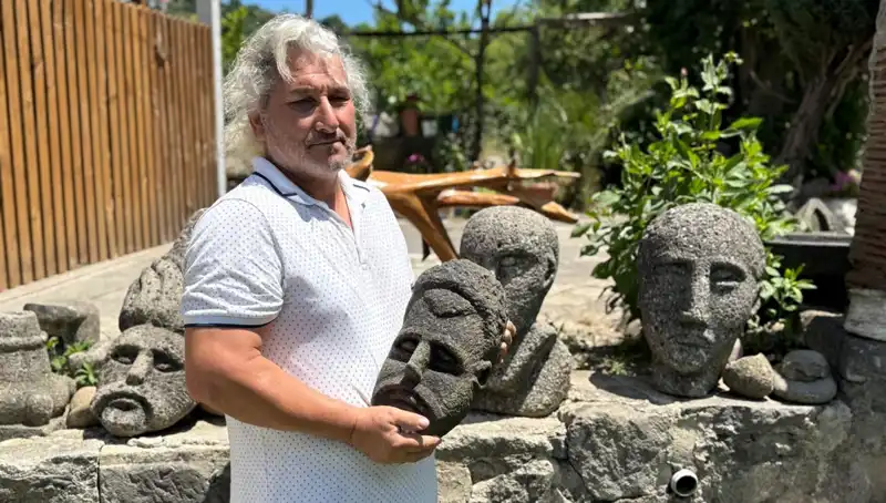 3 Günde Tamamlayan Sanatçı, Eserleriyle Tarihsel Yansıma Yakaladı