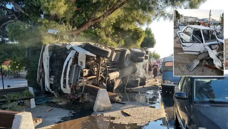 Freni Patlayan Kamyonun Feci Kazası: Olay Anında Neler Oldu?