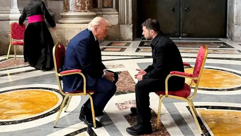 Zelenski: “Trump ile En Verimli Görüşmemiz Vatikan'da Gerçekleşti”
