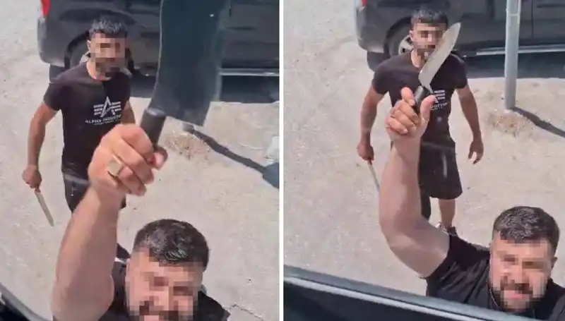 Yol Verme Çatışması: Sokak Ortasında Dehşet Anları
